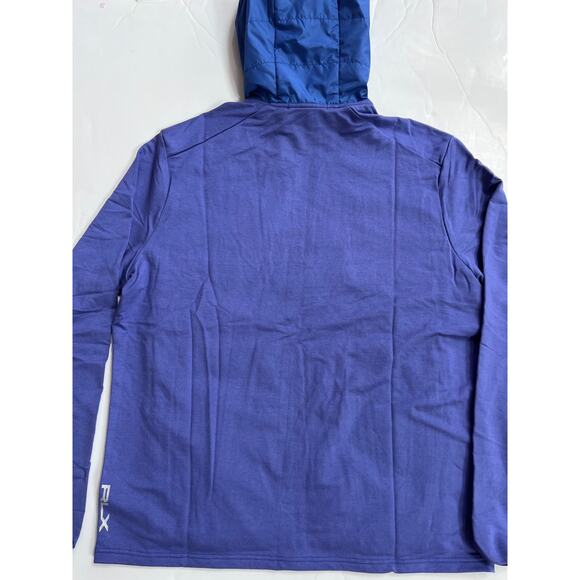 RLX Ralph Lauren Golf Jacket Quilted Hooded Wool Blend Men's Size L Nwt - Picture 8 of 16